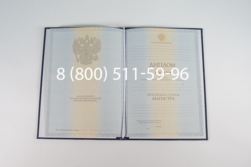 Диплом магистра 2012-2013 годов в Кирове